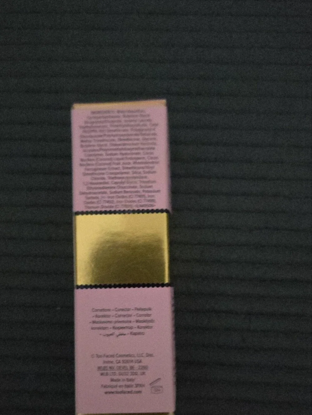 Too Faced Born This Way Multi-Use Sculpting Concealer - Pink & Gold Box